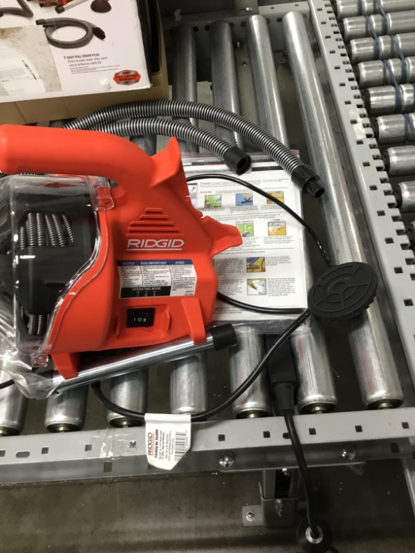 Photo 4 of RIDGID PowerClear 120-Volt Drain Cleaning Machine Kit for Tubs, Showers, and Sinks
