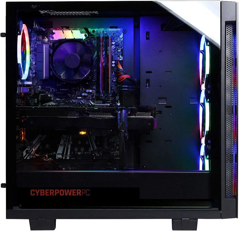 Photo 1 of CYBERPOWERPC Gamer Xtreme VR Gaming PC, Intel Core i5-11600KF 3.9GHz, 16GB DDR4, GeForce RTX 3060 12GB, 500GB NVMe SSD, 1TB HDD, WiFi Ready & Win 11 Home (GXiVR8480A10)