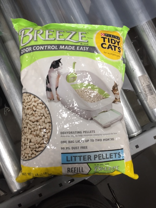 Photo 3 of Tidy Cats Breeze Pellets - 7 lbs XL Bag 1-Pack
