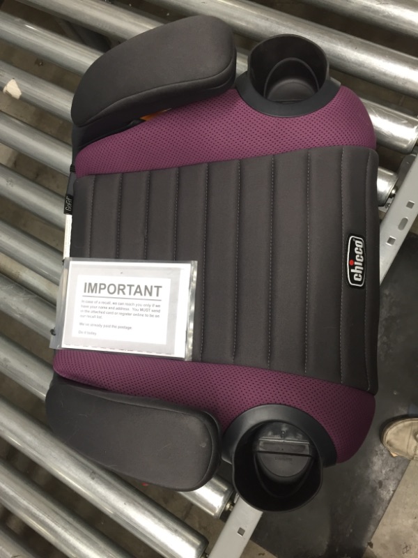 Photo 2 of Chicco GoFit Backless Booster Car Seat - Grape