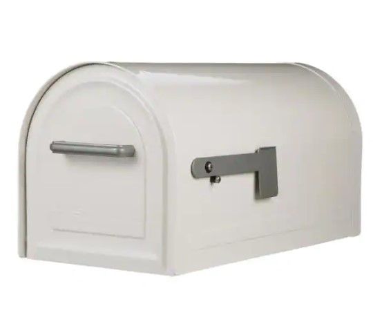 Photo 1 of 
Gibraltar Mailboxes
Reliant White, Large, Steel, Locking, Post Mount Mailbox