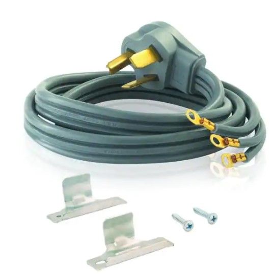 Photo 1 of 
Everbilt
4 ft. 3-Prong 30 Amp Dryer Cord