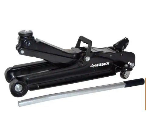 Photo 1 of 
Husky
2-1/2-Ton Low Profile Trolley Jack with Quick Contact