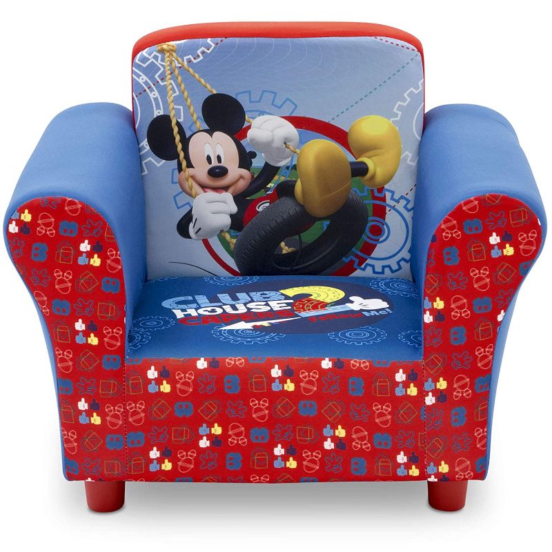 Photo 1 of Delta Children Upholstered Chair, Disney Mickey Mouse
