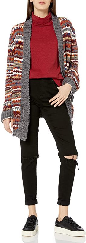 Photo 1 of BB DAKOTA Women's Shawl That Novelty Stripe Cardigan
