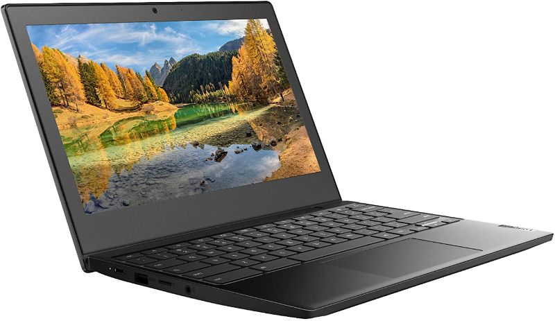 Photo 1 of 2021 Lenovo Chromebook 11.6'' Laptop Business and Student Use, AMD A6-9220C(up to 2.7GHz), 4GB Memory, 32GB eMMC, HDMI, Webcam, USB A&C, Online Class, Zoom Chrome OS w/128GB Micro SD Card
