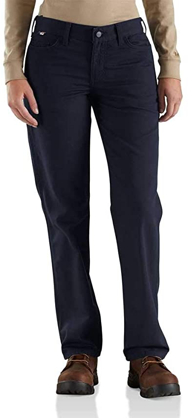 Photo 1 of Carhartt Big & Tall Flame Resistant Womens Rugged Flex Canvas Pant
- Size 18 