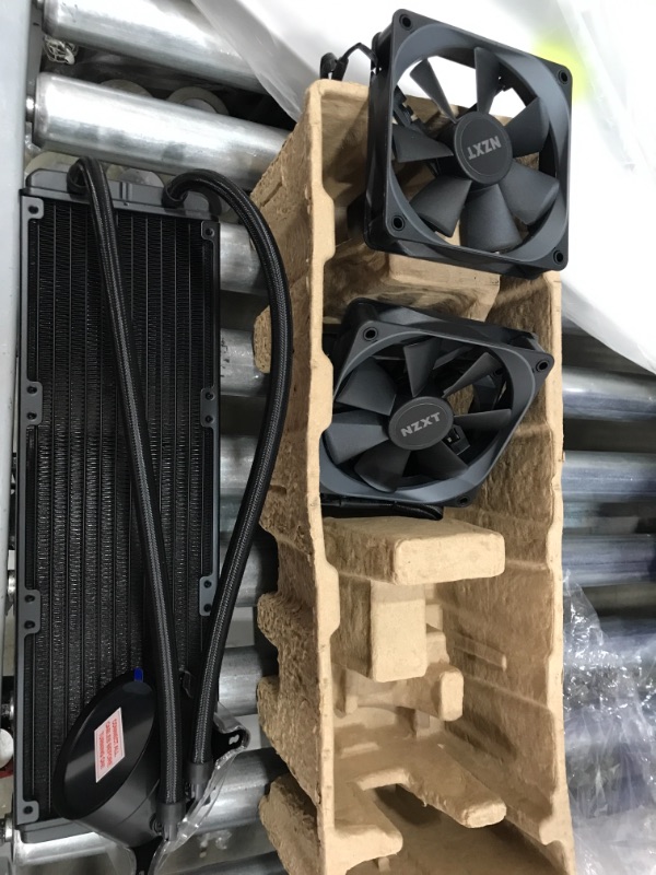 Photo 4 of NZXT Kraken X73 360mm - RL-KRX73-01 - AIO RGB CPU Liquid Cooler - Rotating Infinity Mirror Design - Improved Pump - Powered By CAM V4 - RGB Connector - Aer P 120mm Radiator Fans (3 Included)
