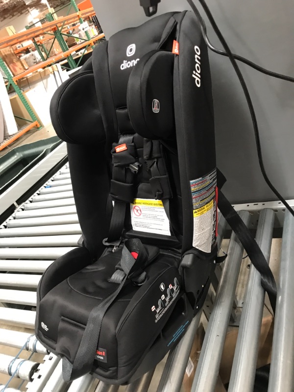 Photo 1 of Diono Radian 3RXT, 4-in-1 Convertible Car Seat, Rear and Forward Facing, Steel Core, 10 Years 1 Car Seat, Ultimate Safety and Protection, Slim Fit 3 Across -black 
