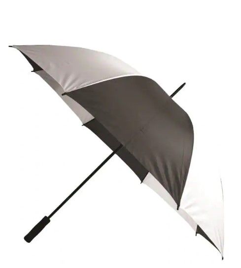 Photo 1 of 5 PACK- FIRM GRIP
Golf Umbrella in Black and White