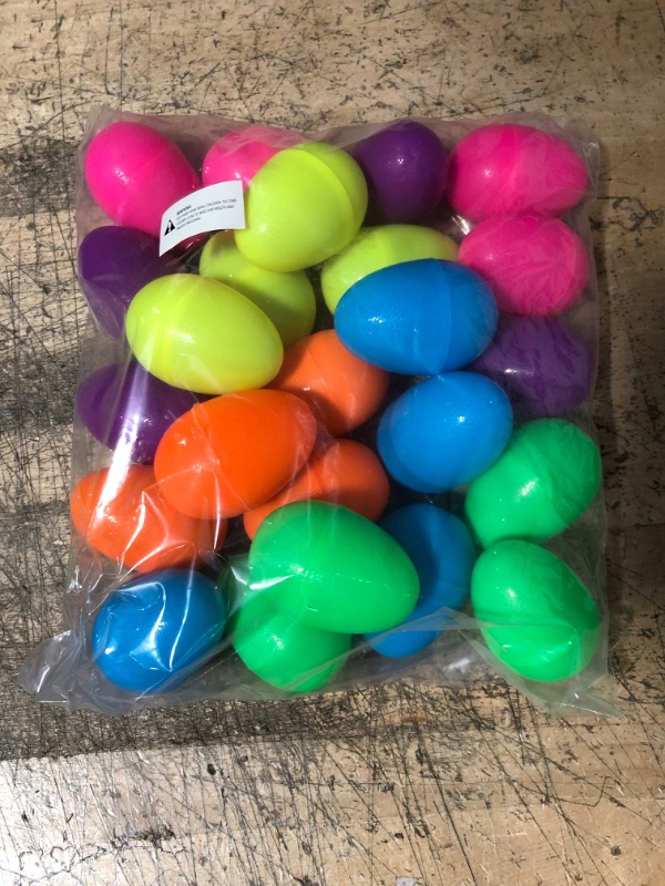 Photo 2 of Pre-Filled Easter Eggs with Mini Pull Back Toy Cars (2.5 In, 24 Pack)