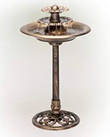 Photo 1 of Alpine Corporation TEC106-BZ Alpine Floor Fountain, 35", Bronze