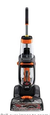 Photo 1 of BISSELL ProHeat 2X Revolution Pet Full Size Upright Carpet Cleaner, 1548F, Orange