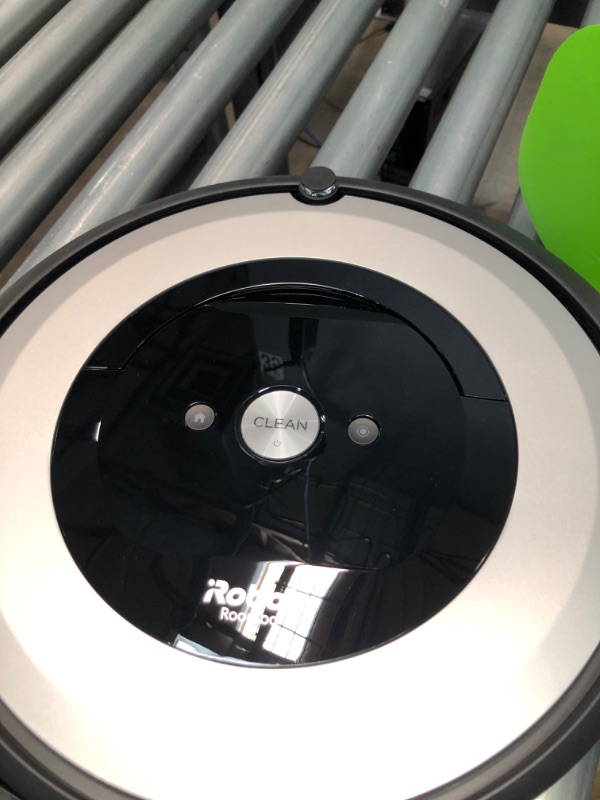 Photo 1 of iRobot Roomba E5 (5150) Robot Vacuum - Wi-Fi Connected, Compatible with Alexa, Ideal for Pet Hair, Carpets, Hard, Self-Charging Robotic Vacuum, Black