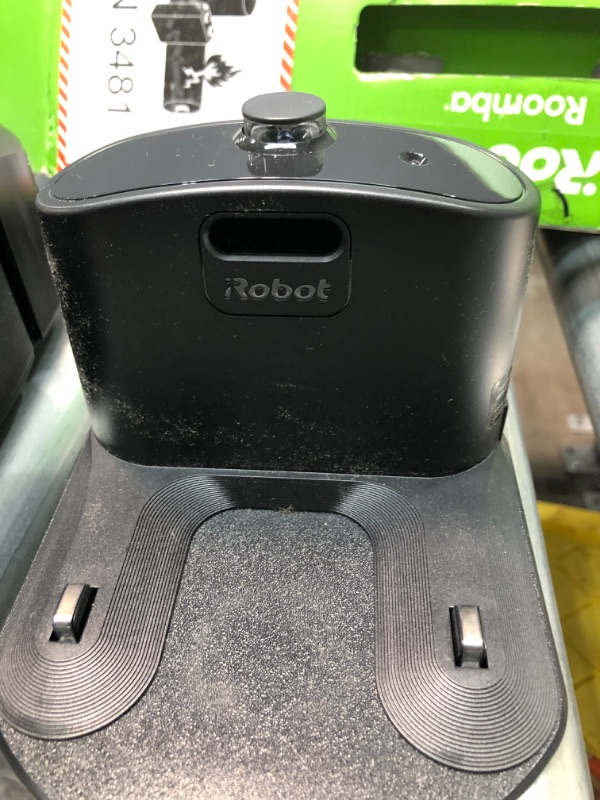 Photo 3 of iRobot Roomba E5 (5150) Robot Vacuum - Wi-Fi Connected, Compatible with Alexa, Ideal for Pet Hair, Carpets, Hard, Self-Charging Robotic Vacuum, Black