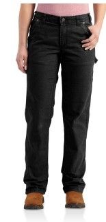 Photo 1 of Carhartt Women's Rugged Flex Loose Fit Canvas Work Pant
 10 short