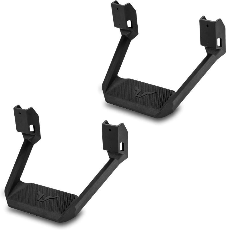 Photo 1 of **VEHICLE COMPATIBILITY UNKNOWN**
Bully BBS-5002 Black Powder Coated Aluminum Universal Fit Truck Side Step Set of 2 
