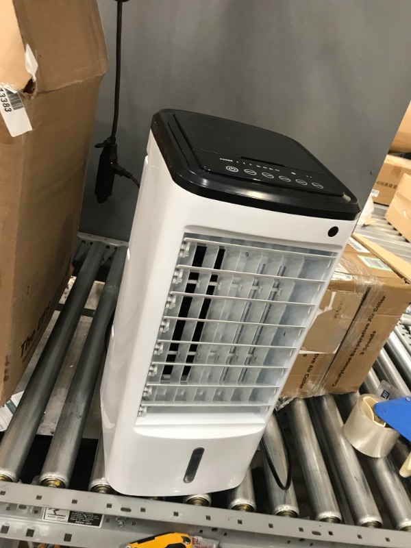 Photo 2 of COMFYHOME 3-IN-1 Portable Air Conditioners Windowless, 65° Oscillation Swamp Cooler, 3 Speeds Portable Air Cooler w/Humidifier, Remote & 12 Hours Timmer, Evaporative Cooler Cooling Fan for Room Home
- Missing//loose hardware 