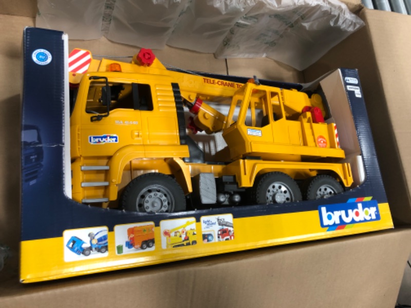 Photo 2 of Bruder 02754 MAN TGA Crane Truck
