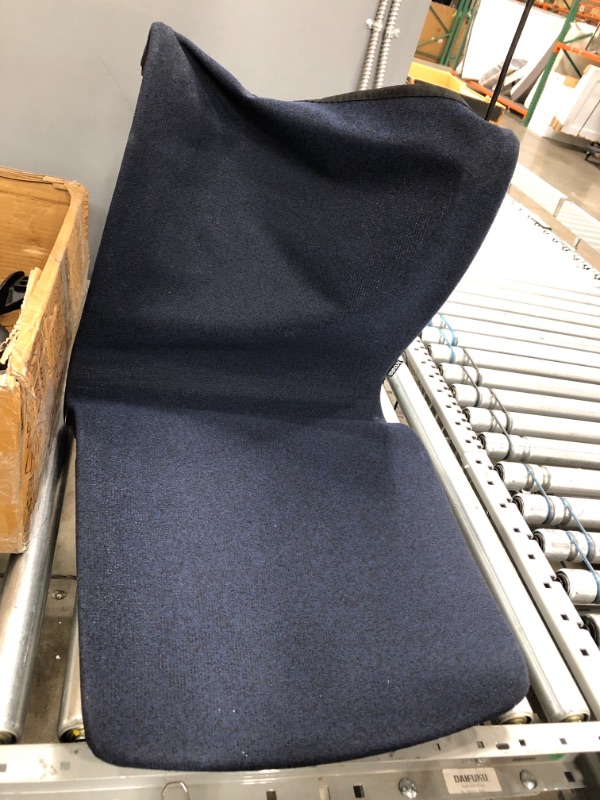 Photo 2 of MISSING PARTS: Ergonomic Desk Chair Mid Back Soft Fabric Home Office Coomputer Chair Task Chair with Lumbar Support Armrest Rolling Swivel Chair Blue, by Artswish
