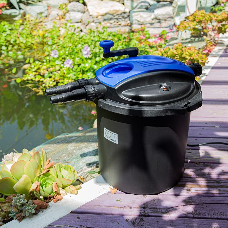 Photo 1 of **PARTS ONLY**
XtremepowerUS Koi Pond Filter Pressure Filter Aquarium up to 10000L Koi Pond Garden Water up to 2700GPH

