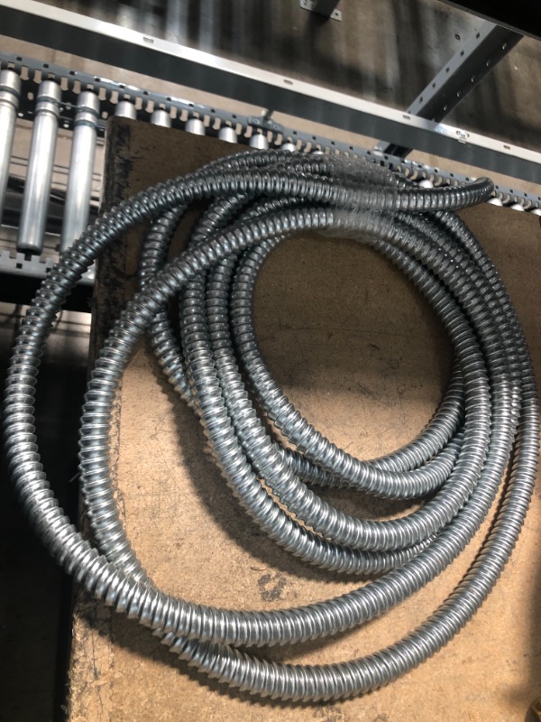 Photo 2 of 3/4 in. x 25 ft. Galflex RWS Metallic Armored Steel Flexible Conduit
