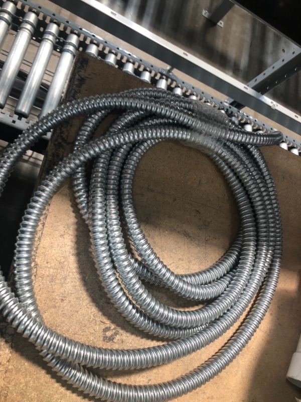 Photo 3 of 3/4 in. x 25 ft. Galflex RWS Metallic Armored Steel Flexible Conduit
