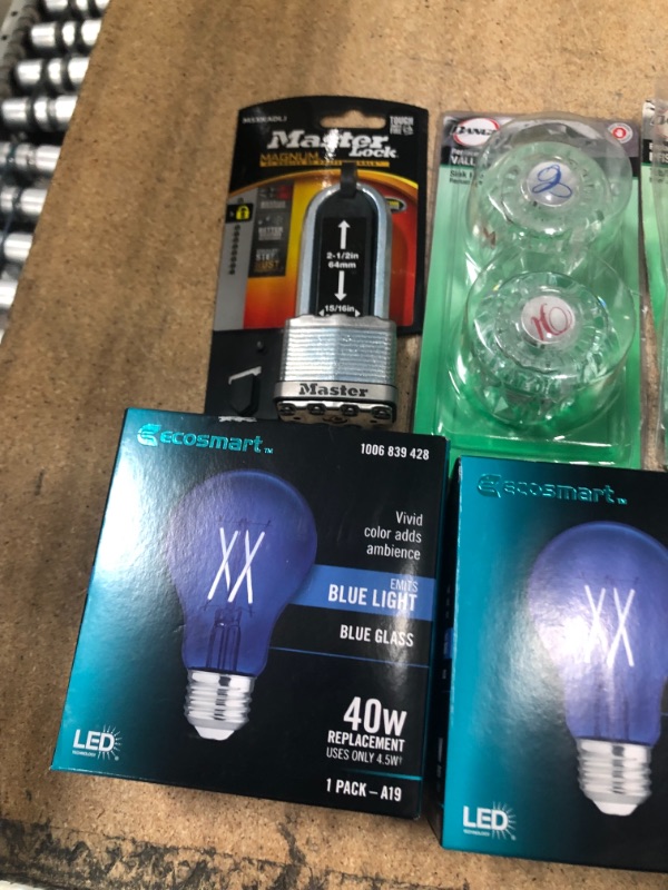 Photo 3 of 10-item bundle
HOME DEPOT MISCELLANEOUS LED BULBS AND PLUMBING SUPPLIES