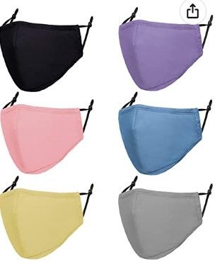 Photo 1 of 12 PACK CLOTH FACE MASKS REUSABLE MULTI COLOR