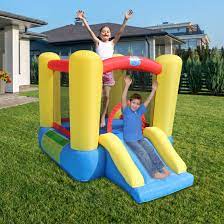 Photo 1 of 5' x 7' Bounce House with Slide and Air Blower
