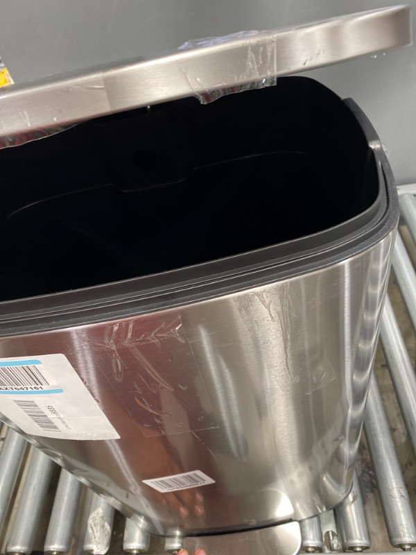 Photo 1 of Stainless Steel Trash Can