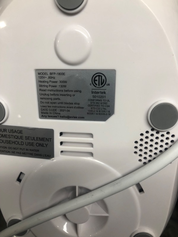 Photo 1 of Baby Food Maker | Baby Food Processor Blender Grinder Steamer | Cooks & Blends Healthy Homemade Baby Food in Minutes | Self Cleans | Touch Screen Control |