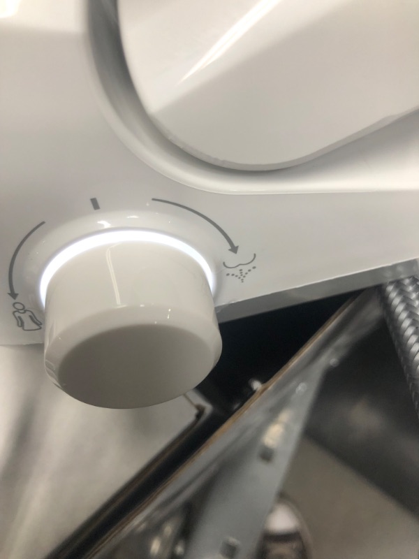 Photo 1 of ALPHA BIDET UX Pearl Bidet Toilet Seat in Elongated White | Ultra Low Profile | Endless Warm Water | Arced Stainless Steel Nozzle | LED Nightlight | Dryer | Deodorizer 