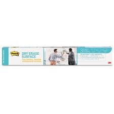 Photo 1 of Post-it Self-Stick Dry Erase Film Surface White 3 x 2-Ft 6 Sq Ft.