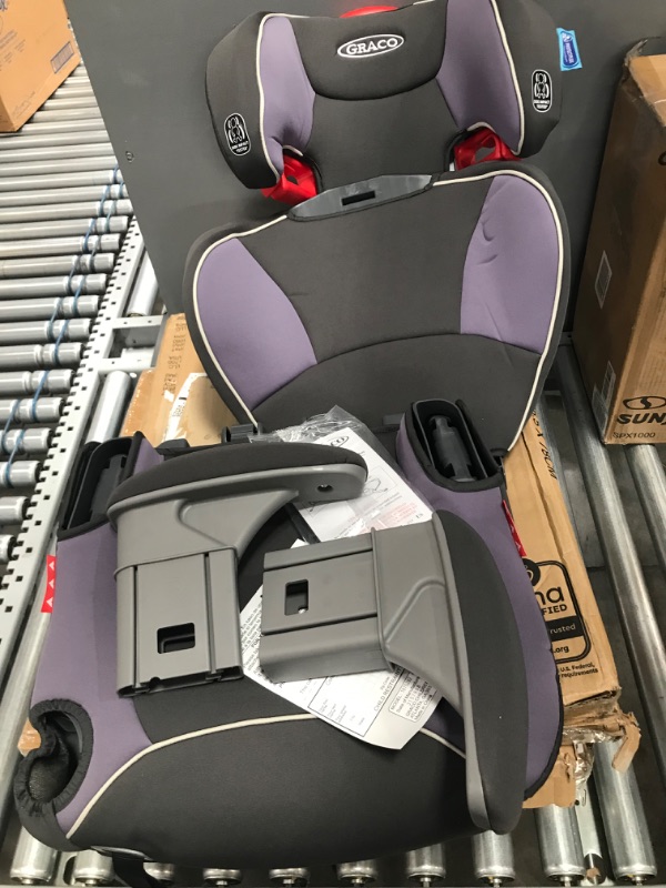 Photo 2 of Graco Affix Highback Booster Seat with Latch System Grapeade
