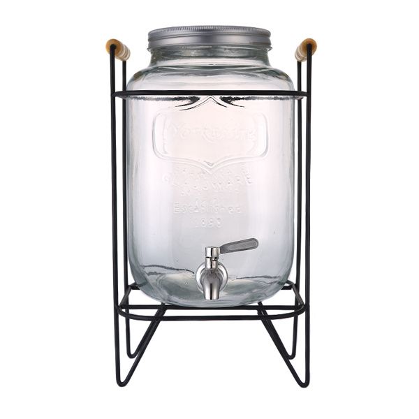 Photo 1 of 8l yorkshire glass dispenser with stand