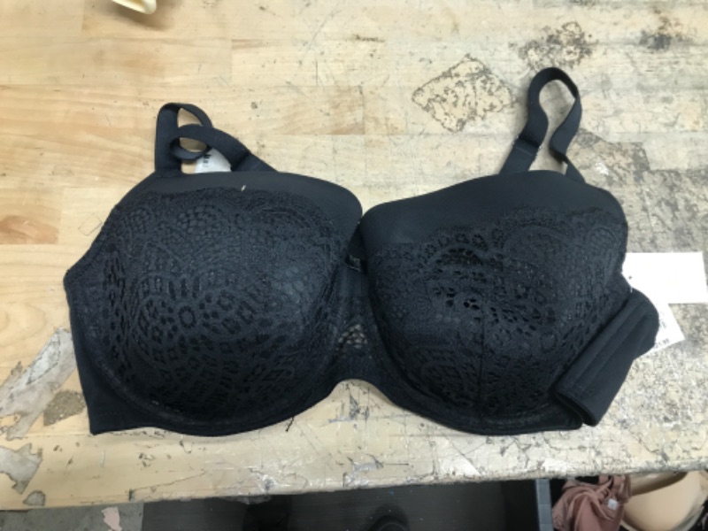 Photo 1 of AUDIN BLACK LACE BRA SIZE 44DD