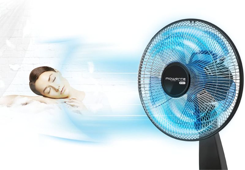 Photo 1 of Rowenta VU2631 Turbo Silence Table Fan, Portable Fan, 4 Speed Fan with User Friendly Turn Dial
