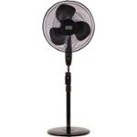 Photo 1 of Black & Decker - 16" Stand Fan - Black
