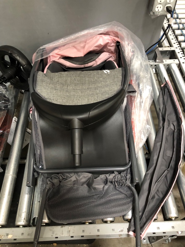 Photo 2 of Baby Trend Skyline 35 Travel System, Starlight Pink
