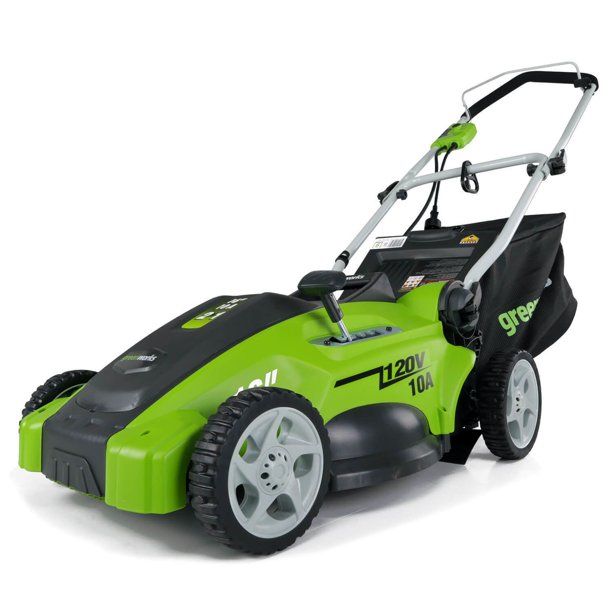 Photo 1 of Greenworks 16" 10 Amp Corded Electric Push Walk-Behind Mower
