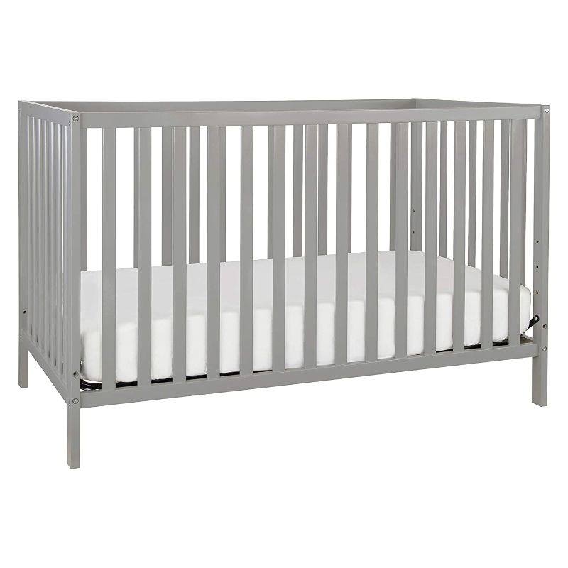 Photo 1 of ** ONLY THE BED FRAME **
 DaVinci Union 4-in-1 Convertible Crib in Grey, Greenguard Gold Certified
?55.6"L x 37"W x 7"H
