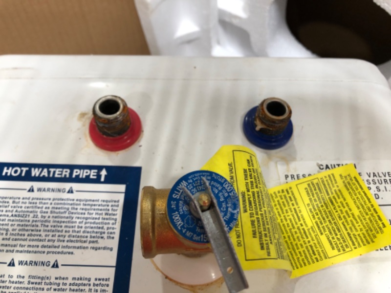 Photo 1 of Bosch Electric Mini-Tank Water Heater Tronic 3000 T 2.5-Gallon (ES2.5) - Eliminate Time for Hot Water - Shelf, Wall or Floor Mounted
