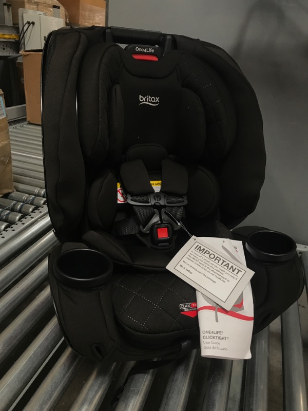 Photo 2 of Britax One4Life ClickTight All-in-One Car Seat, Black Diamond
