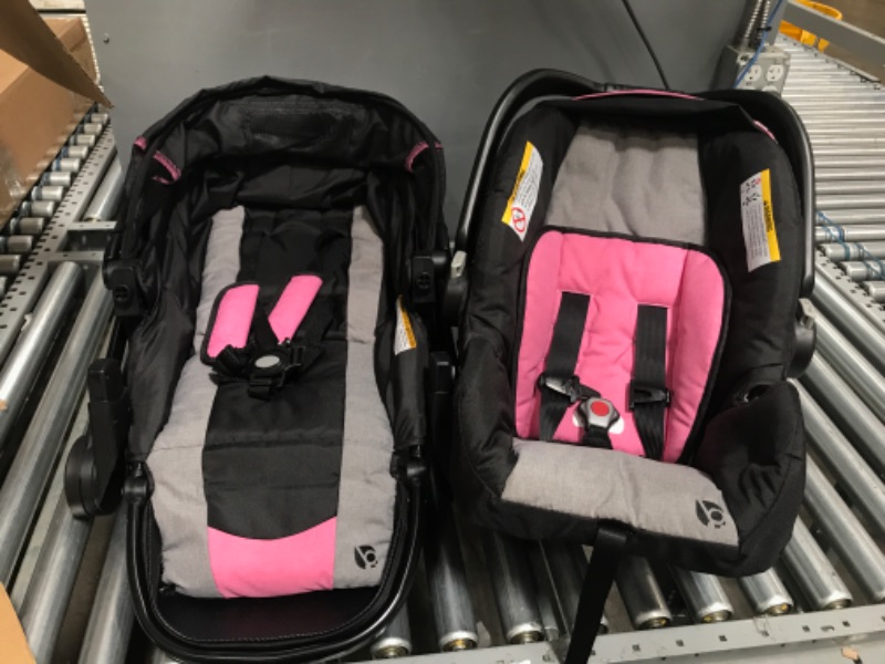 Photo 2 of Baby Trend City Clicker Pro Travel System - Soho Pink
