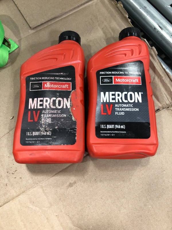 Photo 2 of 2 Motorcraft XT10QLVC Mercon Lv Automatic Transmission Fluid (1Qt)
