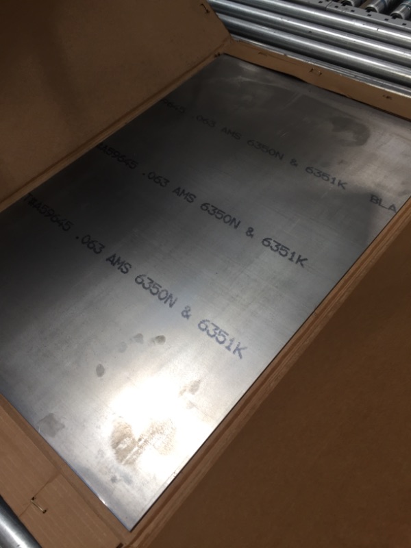 Photo 1 of 0.063" x 24" x 36", 4130 Chrome Moly Steel Sheet
