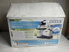 Photo 2 of **PARTS ONLY**
INTEX 26651EG SX3000 Krystal Clear Sand Filter Pump for Above Ground Pools, 16in