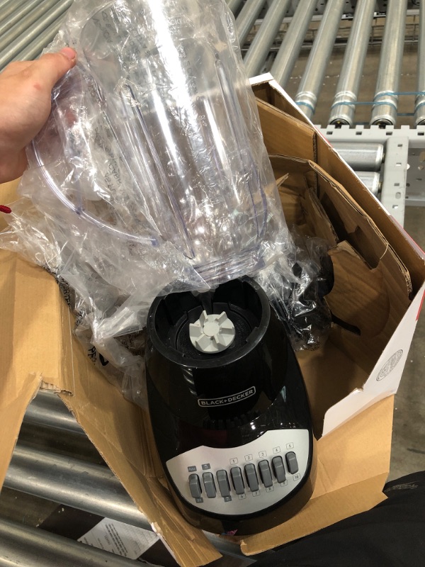Photo 1 of BLACK+DECKER Crush Master 10-Speed Blender, Black