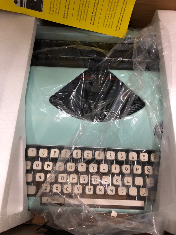 Photo 2 of Typecast Retro Typewriter by We R Memory Keepers | Mint 49.5 x 19.8 x 39.6 cm
